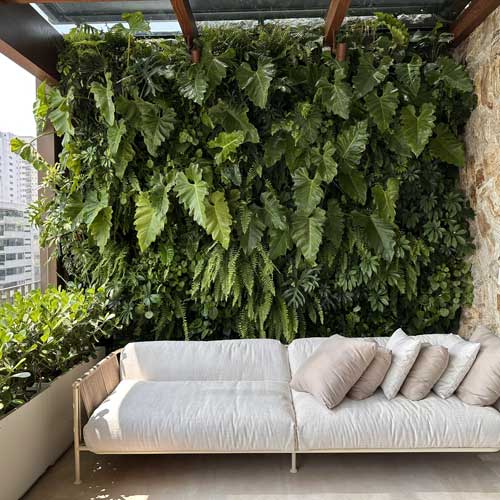 jardim vertical parede
